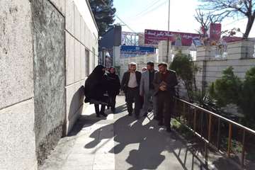 بازدید خانم دکتر جودکی و جناب آقای دکتر سلیمی